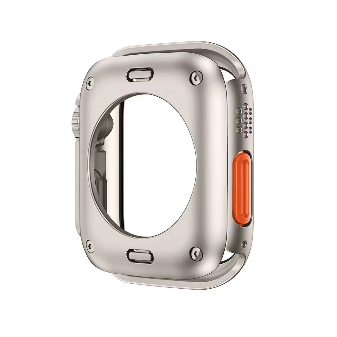 Front And Rear Fully Enclosed Film Integrated Watch Case