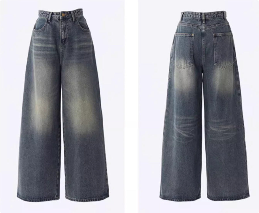 High Waisted Wide Leg Jeans For Women